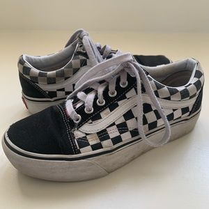 Platform low top Vans